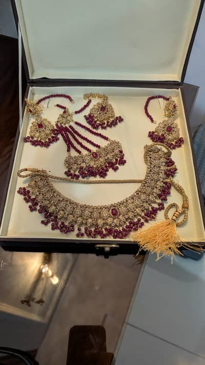 Zarkon gold plated jewelry set