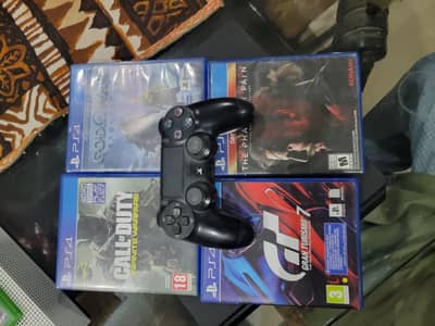 ps4 slim 500gb with box and accessories