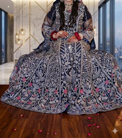 weeding dress full heavy maxi with full heavy dubtaa