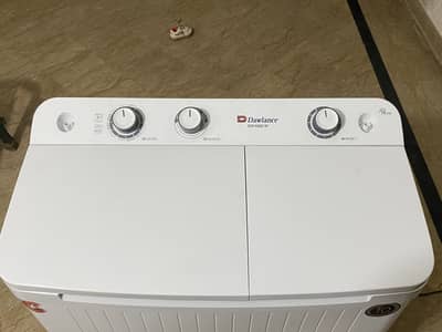 Dawlance washing machine 6550W new condition with box