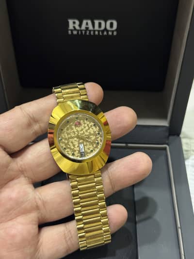 RADO DIASTER GOLD BRAND NEW CONDITION