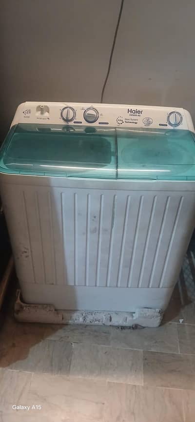 Haier washing machine