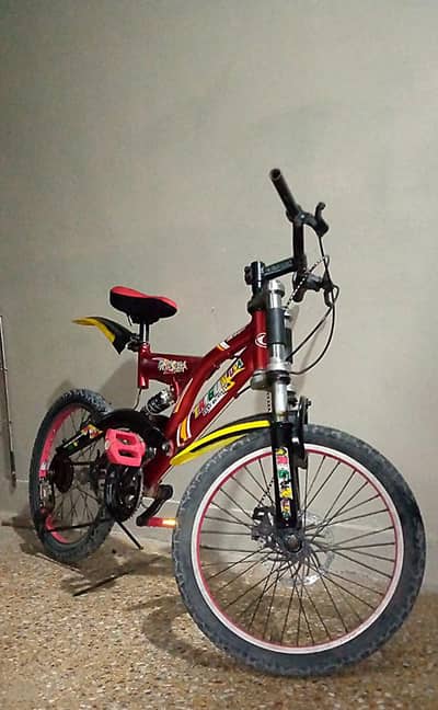 Trigon MTB sports bicycle size 20 with gears and jumps