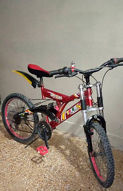 Trigon MTB sports bicycle size 20 with gears and jumps