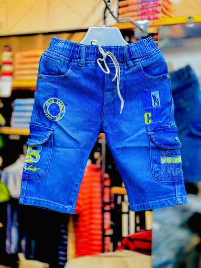 Kids Jeans Shorts – Premium Quality – Sizes 26 to 34