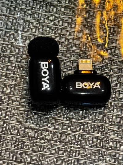 Boya Mini Mic ( excellent mic for videos )