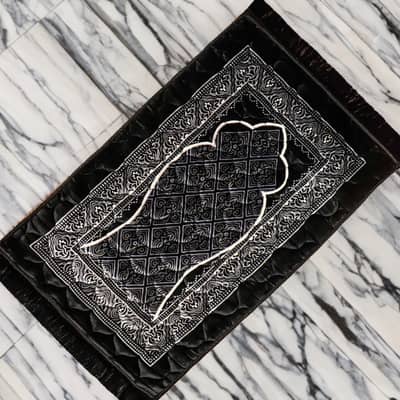 Jai namaz prayer mat premium quality foam Jainamaz velvet prayer rugs