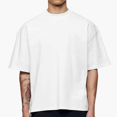 t shirt drop shoulder t shirt white