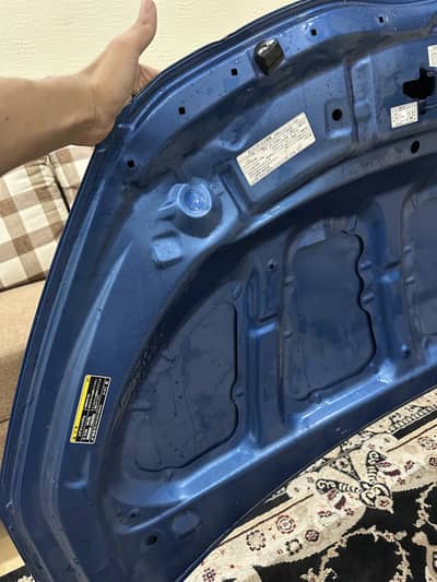 Toyota Aqua original paint bonnet