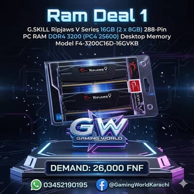 CORSAIR ADATA GSKILL RGB Ddr4 Gaming Rams Deals Available Best Prices