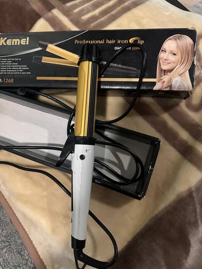 Hair straightner and curler