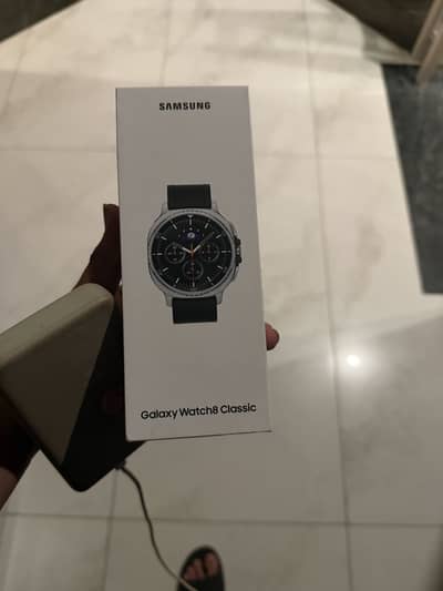 Samsung galaxy watch 8 just open box