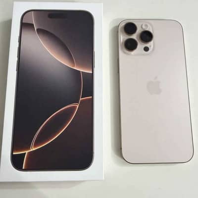 Iphone 16pro max 256