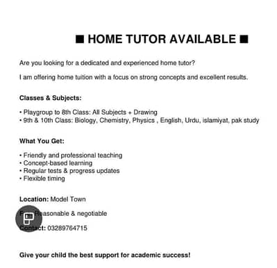 home tutor