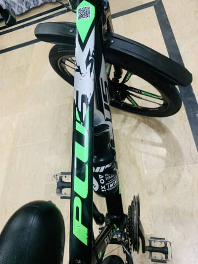 New bicycle used one month condition all ok  