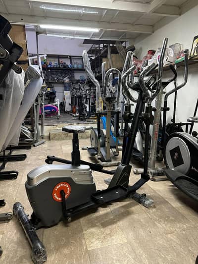 Exercise ( Magnetic Elliptical cross trainer) cycle