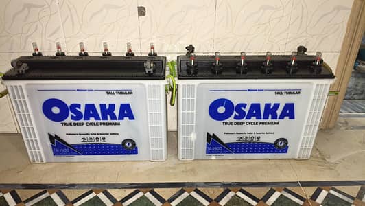 2 Tubullar Batteries good condition