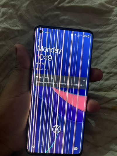 one plus 8 8gb/128gb line in display - touch 100%ok- best for parts