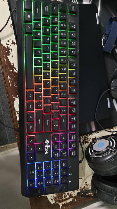 RGB lights keyboard and mouse