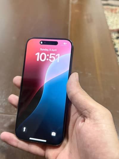 iPhone 15 pro PTA 256gb