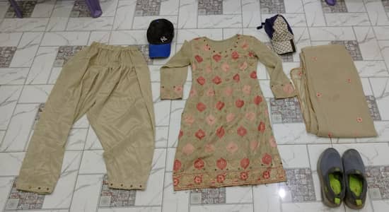 Used Clothe,Caps and Joger Condition Good