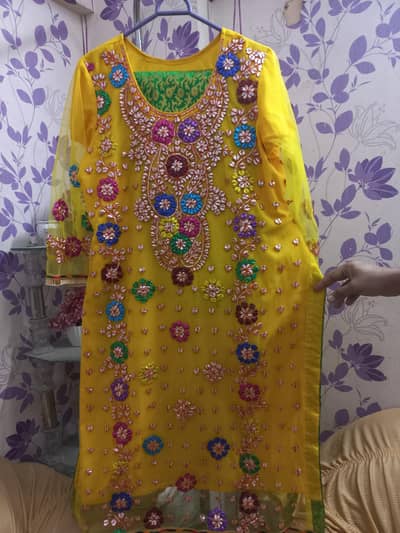 weading mehndi and party dress for sale