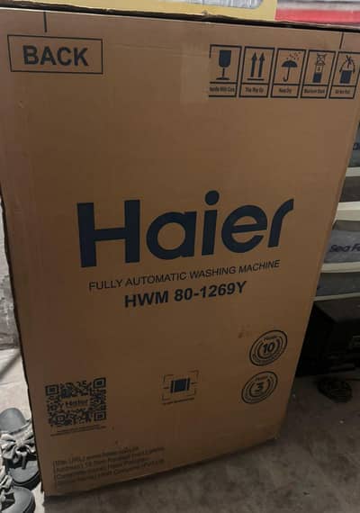 fully new automatic washing machine not even opened its brand new.