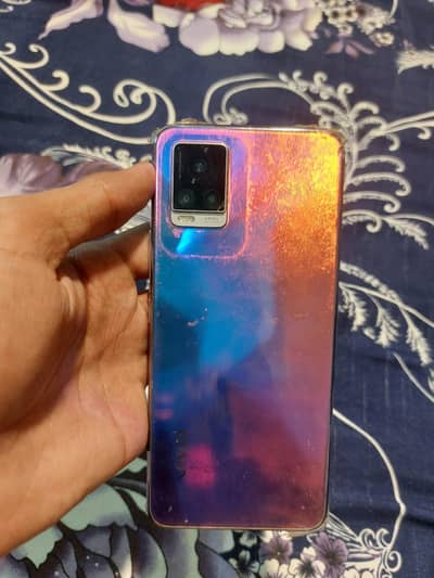 all ok pack phone hai with box hai in display finger hai 8 /128 hai