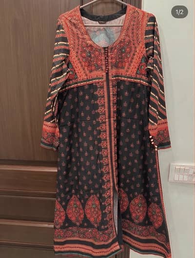 Sapphire fully embellished frock