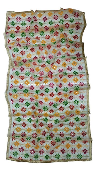 Trendy Sunflower Dupatta  – Eye Catching Multicolor Design