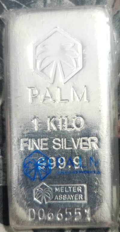 Silver bar 1 kg