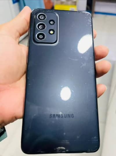 samsung A52 all  ok with and box sim 4g colour black 10/9 Ram 8 Gb 128