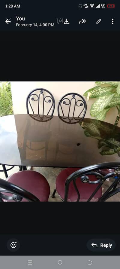 dining table 6 seater