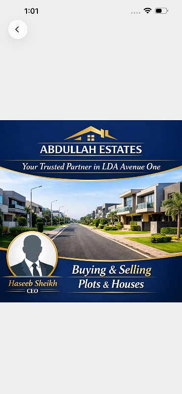 20 Marla plot on main Canal road life time commercial