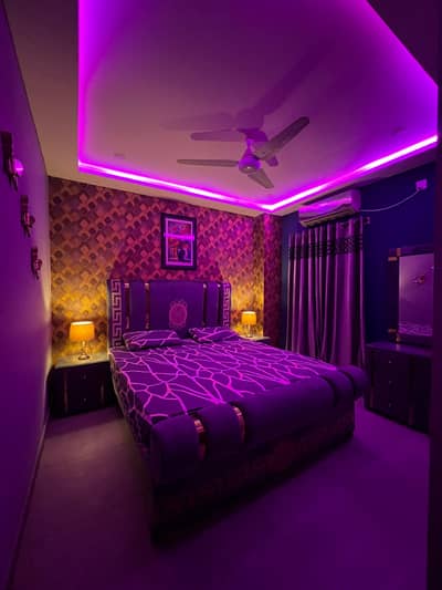 Per day one bedroom available for rent in e11 Islamabad