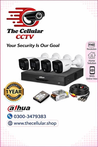 Secure your property with expert CCTV installer and wide range.