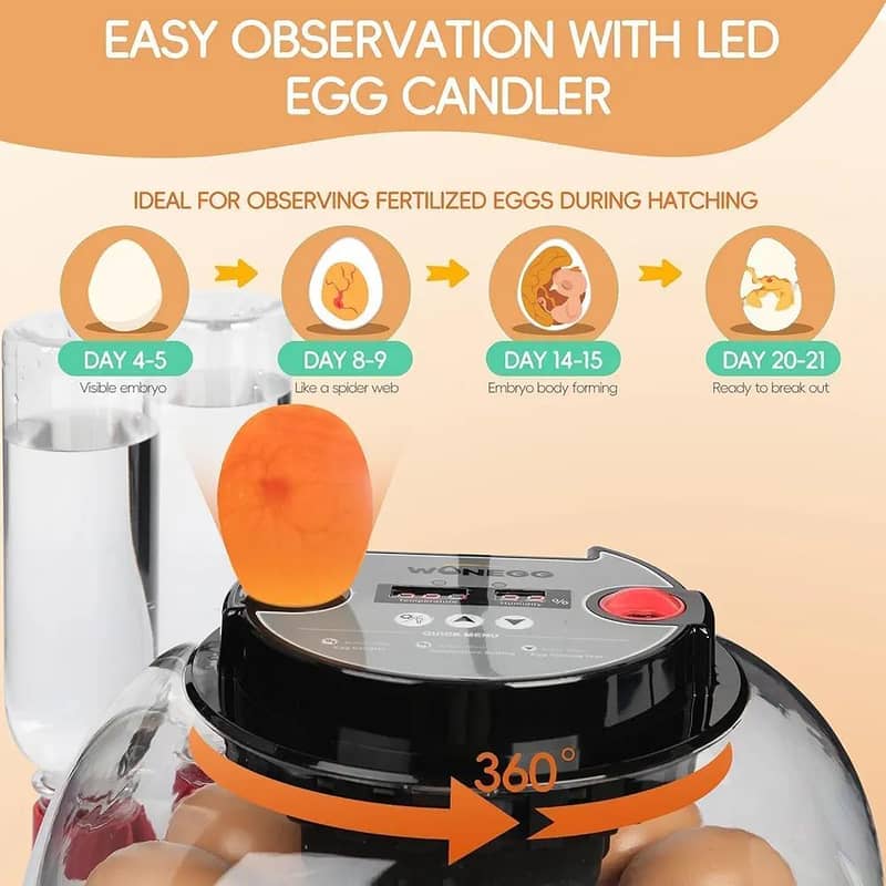Automatic Egg Incubator | Egg Hatching Machine | Incubator | Brooder 2