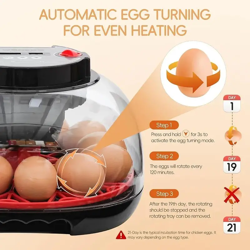 Eggs incubator | Hatching machine | automictic incubator | Brooder — photo 7