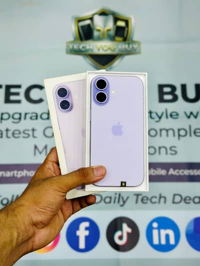 Iphone 17 256GB Non Pta Water Pack With Box Under Warranty