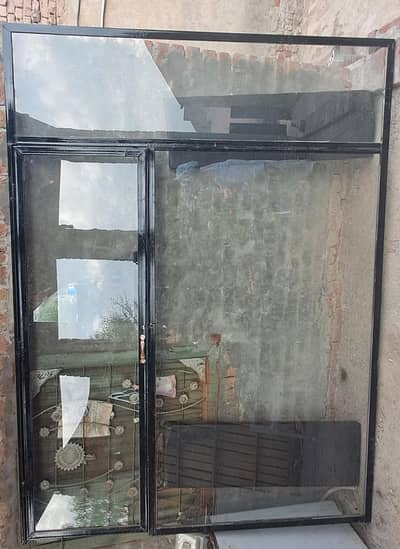 Glass & Iron Shop Entrance Frame for Sale