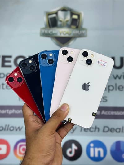 Iphone 13 128GB Official Pta Approved Water Pack Fresh