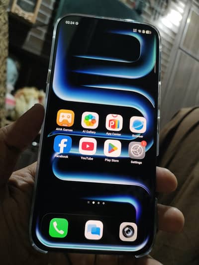 Infinix note 60 pro 5G  bule color 8G RAM +8G Extended RAM 256 GB ROM