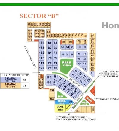 Owner Needy Kanal Plot Main of Back Near Wapda Town NFC Ph-1 LHR