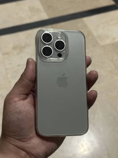 15 pro natural titanium’s