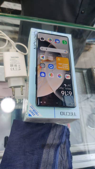 Tecno Camon 30s 8+8/256 1 month warranty 03343100508
