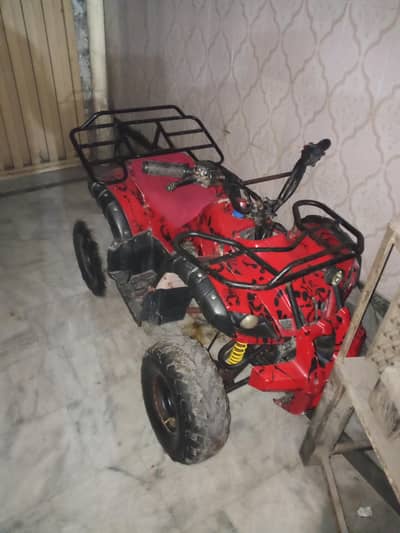 monster 4-wheeler bike