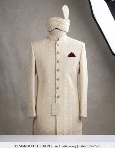 Groom sherwani