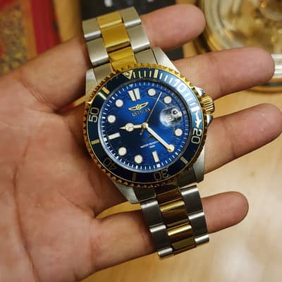 Original invicta watch japan movement