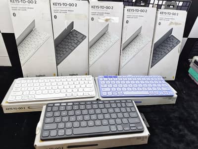 Logitech keys to go 2 keyboard wireless slim multi device keyboard