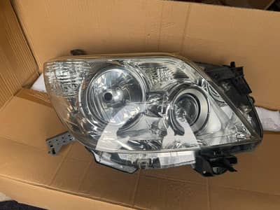 Toyota Prado headlights back lights front bumper and front grill